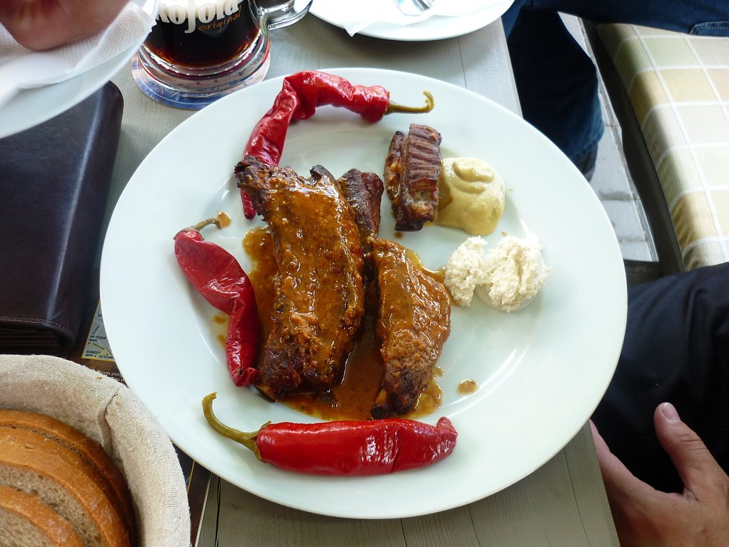 pečená žebra – specialita